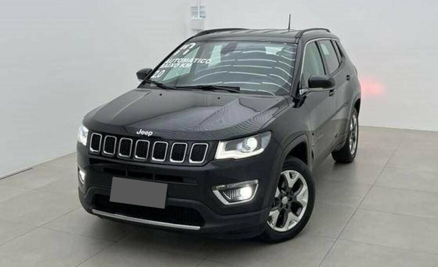 JEEP COMPASS 2.0 16V FLEX LIMITED AUTOMÁTICO ANO 2017 COR PRETO