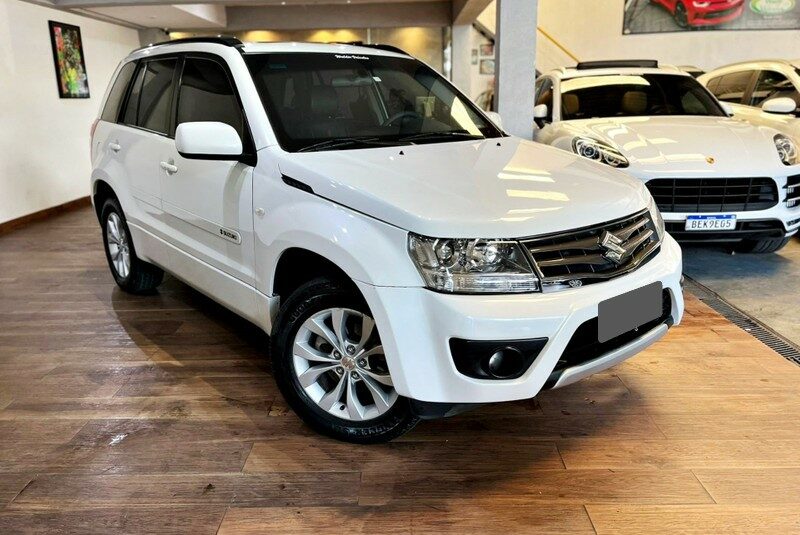 SUZUKI GRAND VITARA 2.0 4X2 16V GASOLINA 4P AUTOMÁTICO ANO 2013 COR BRANCO