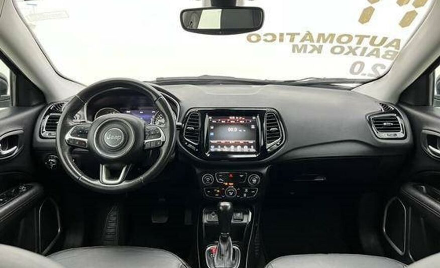 JEEP COMPASS 2.0 16V FLEX LIMITED AUTOMÁTICO ANO 2017 COR PRETO