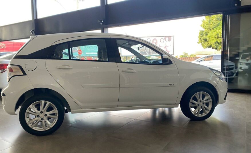 CHEVROLET AGILE 1.4 MPFI LTZ 8V FLEX 4P MANUAL ANO 2014 COR BRANCO